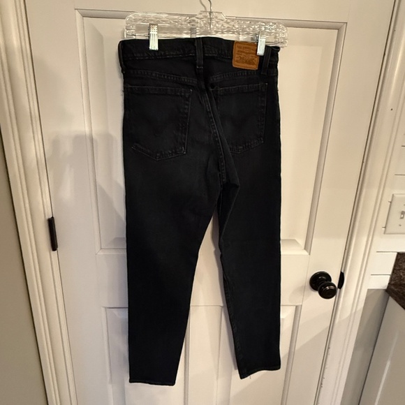 Levi's® Premium WEDGIE STRAIGHT FIT WOMEN'S JEANS Black 31910 - Picture 9 of 14